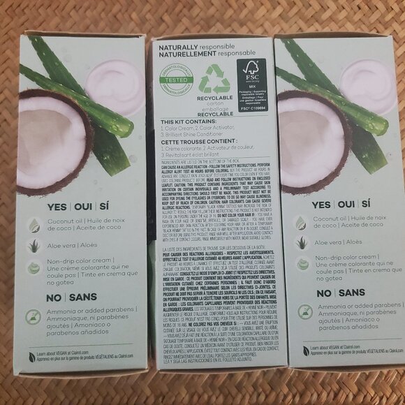 Clairol Natural Instincts - 5C Brass Free Medium Brown - 3 Pack - Picture 2 of 2